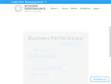 Tablet Screenshot of businessperformance.se